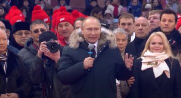 Путін, Червона площа, Газманов, Лариса Доліна