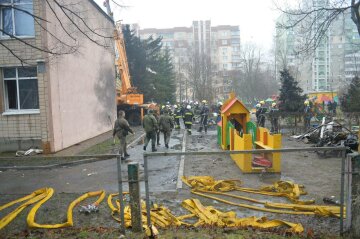 падіння вертольота, Бровари, детский садок